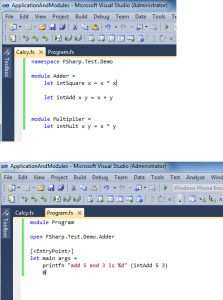 Custom Namespace F#