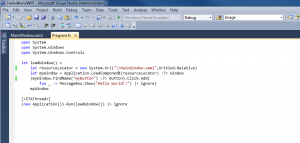 WPF HelloWorld
