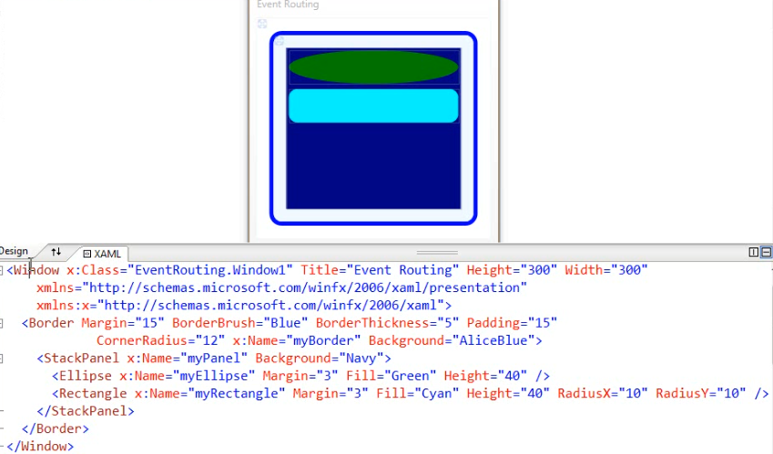 Events in WPF