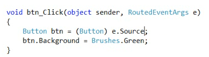 Events in WPF