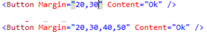 Margin in WPF