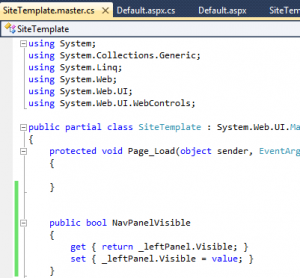 Master Pages ASP.NET