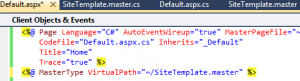 Master Pages ASP.NET