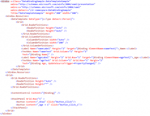 WPF Data Context