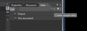 Expression Blend 4 : Create Data Source