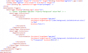 WPF Triggers