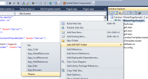Themes in ASP.NET