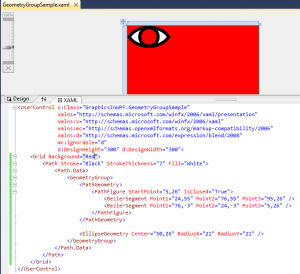 WPF Geometry Group