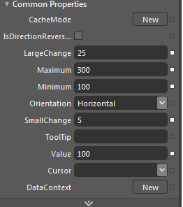 Expression Blend 4 : Slider Properties