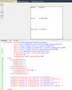 WPF Data Context