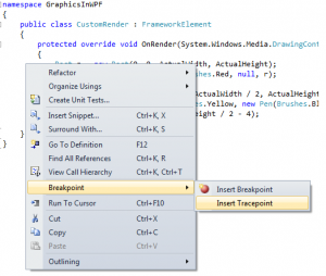 WPF Add Trace