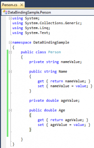 WPF Data Context