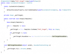 WPF Custom Control