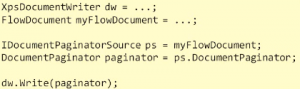 WPF Document Paginator