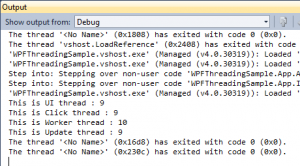 WPF Async Work