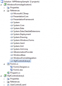 WPF inside Windows Forms