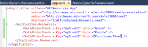 WPF Resource Hierarchy