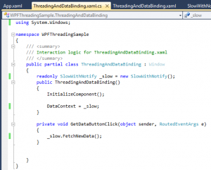 WPF Databinding and Threading