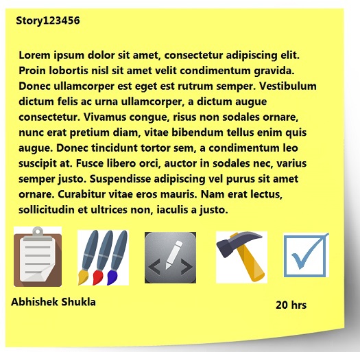 Sticky Note Icons