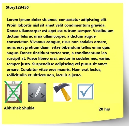 Sticky Note Without Design