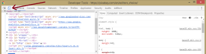 a picture should where to toggle device mode in Chrome